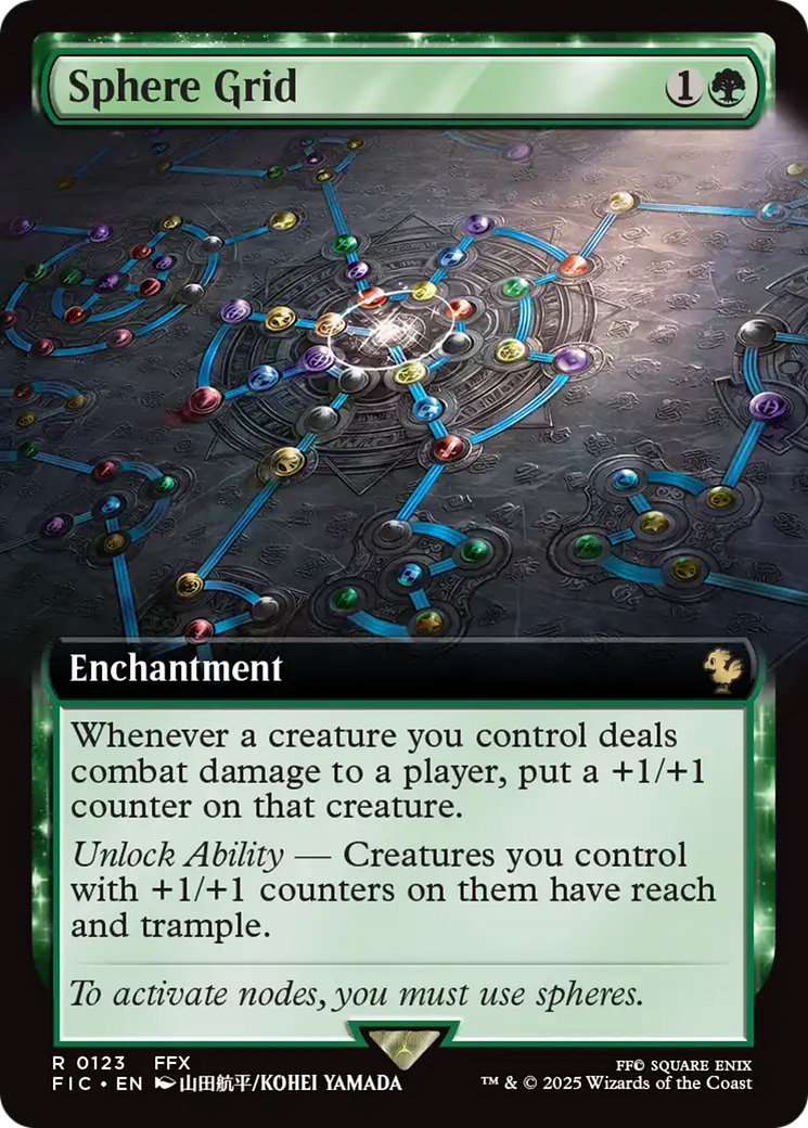Sphere Grid (Extended Art) [FINAL FANTASY Commander] | Jomio and Rueliete's Cards and Comics