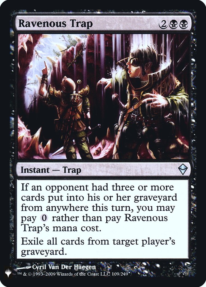 Ravenous Trap [Mystery Booster] | Jomio and Rueliete's Cards and Comics