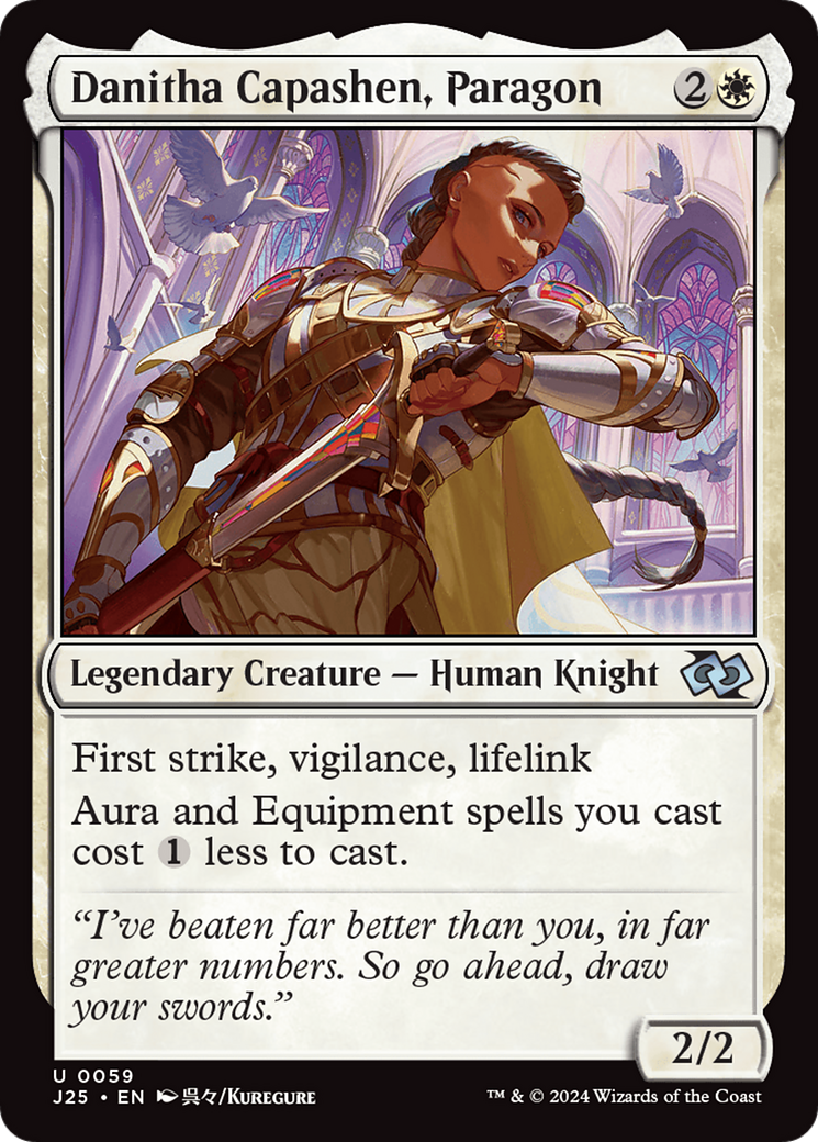 Danitha Capashen, Paragon (Anime) [Foundations Jumpstart] | Jomio and Rueliete's Cards and Comics