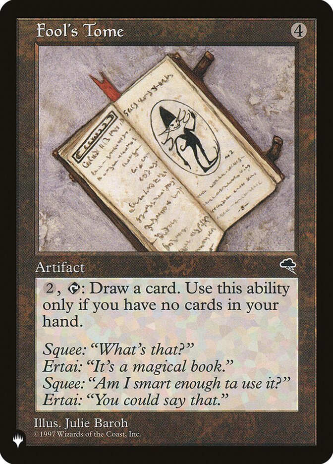 Fool's Tome [The List] | Jomio and Rueliete's Cards and Comics