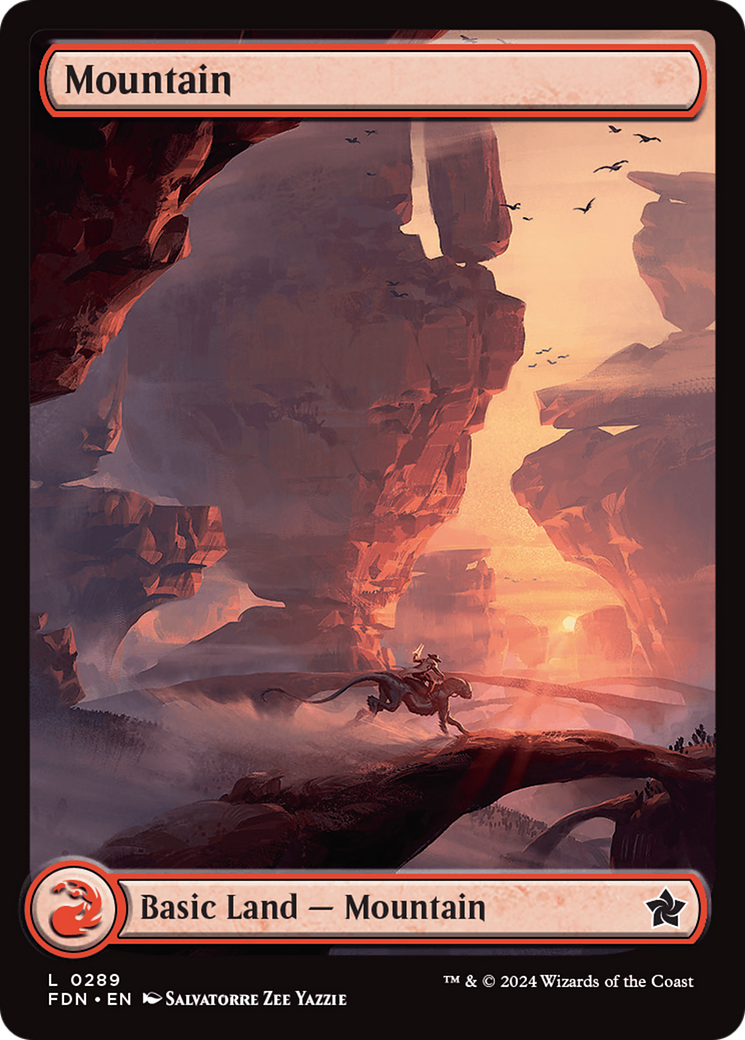 Mountain (0289) [Foundations] | Jomio and Rueliete's Cards and Comics