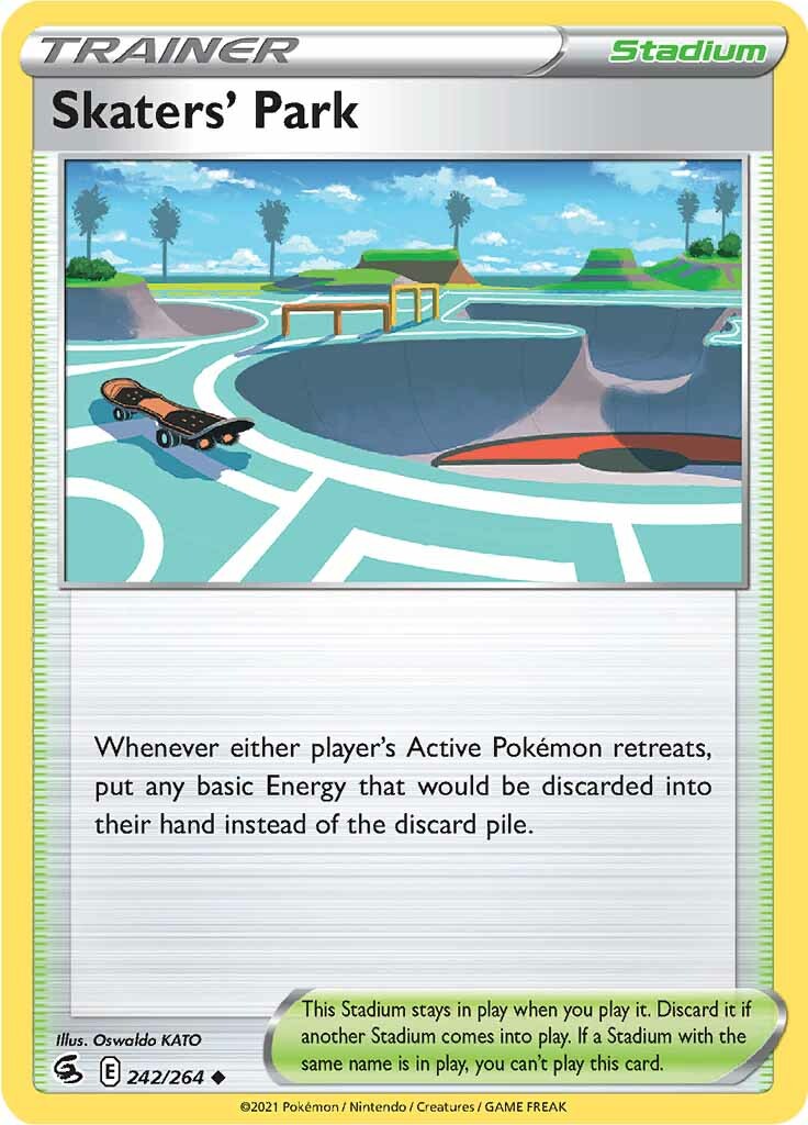 Skaters' Park (242/264) [Sword & Shield: Fusion Strike] | Jomio and Rueliete's Cards and Comics