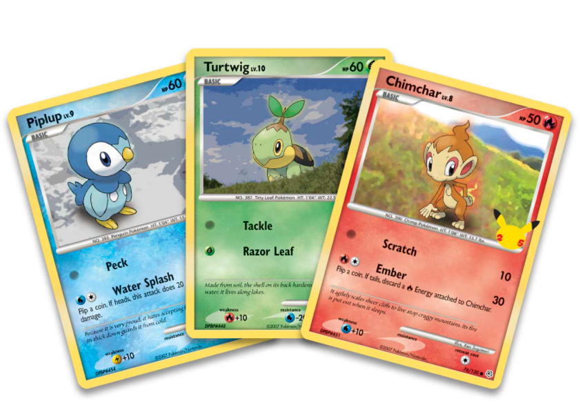 First Partner Pack (Sinnoh) | Jomio and Rueliete's Cards and Comics