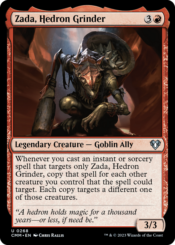 Zada, Hedron Grinder [Commander Masters] | Jomio and Rueliete's Cards and Comics