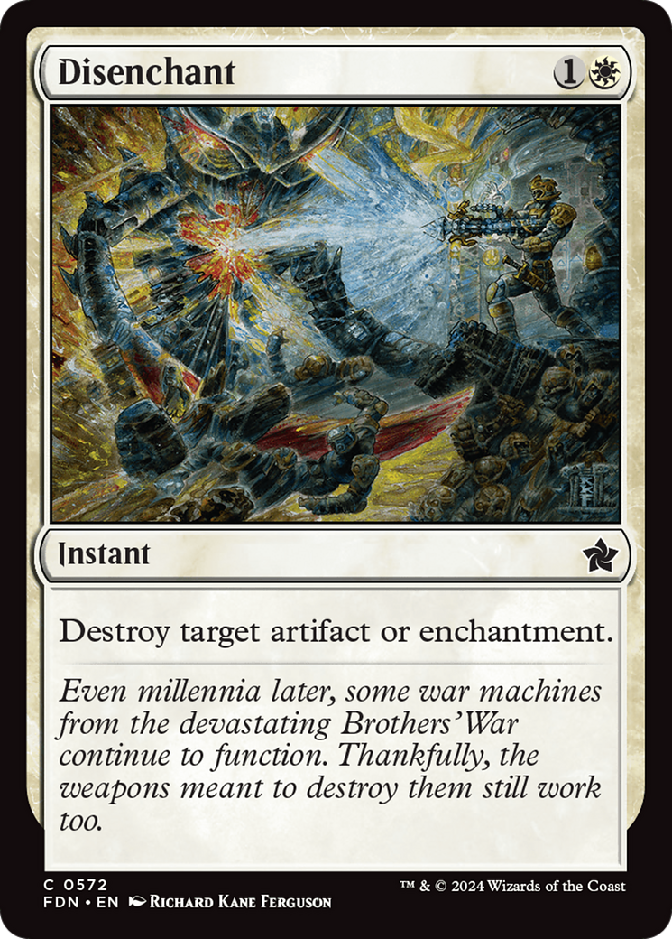 Disenchant [Foundations] | Jomio and Rueliete's Cards and Comics