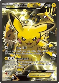 Pikachu EX (XY124) (Jumbo Card) [XY: Black Star Promos] | Jomio and Rueliete's Cards and Comics