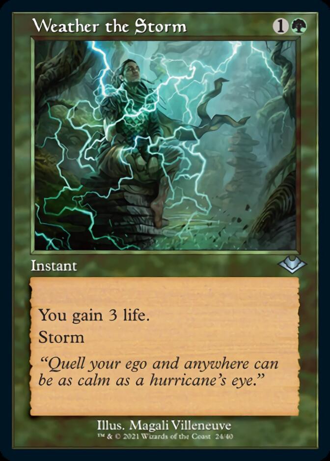 Weather the Storm (Retro) [Modern Horizons] | Jomio and Rueliete's Cards and Comics