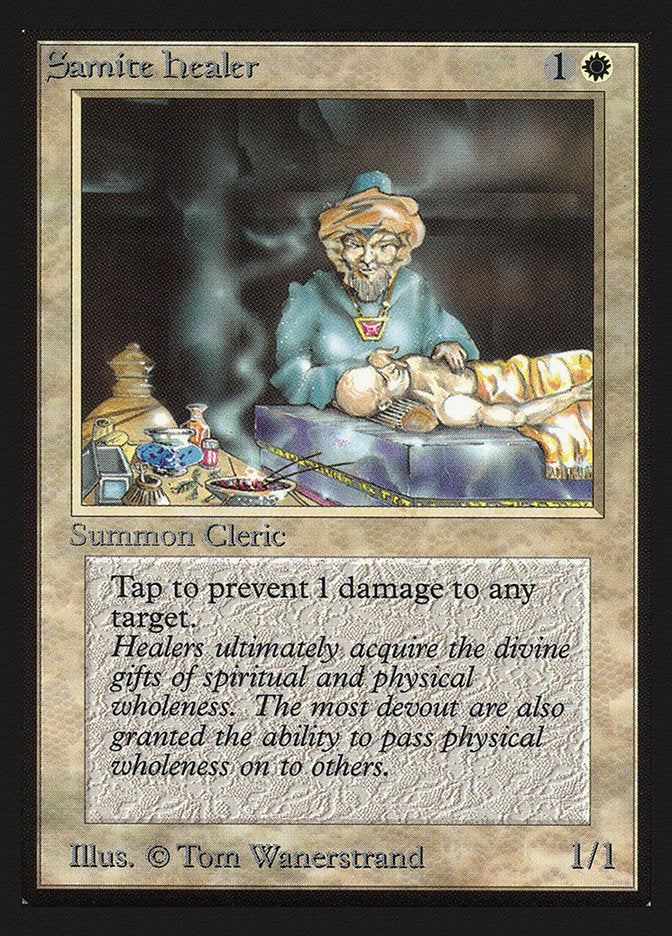 Samite Healer [Collectors' Edition] | Jomio and Rueliete's Cards and Comics