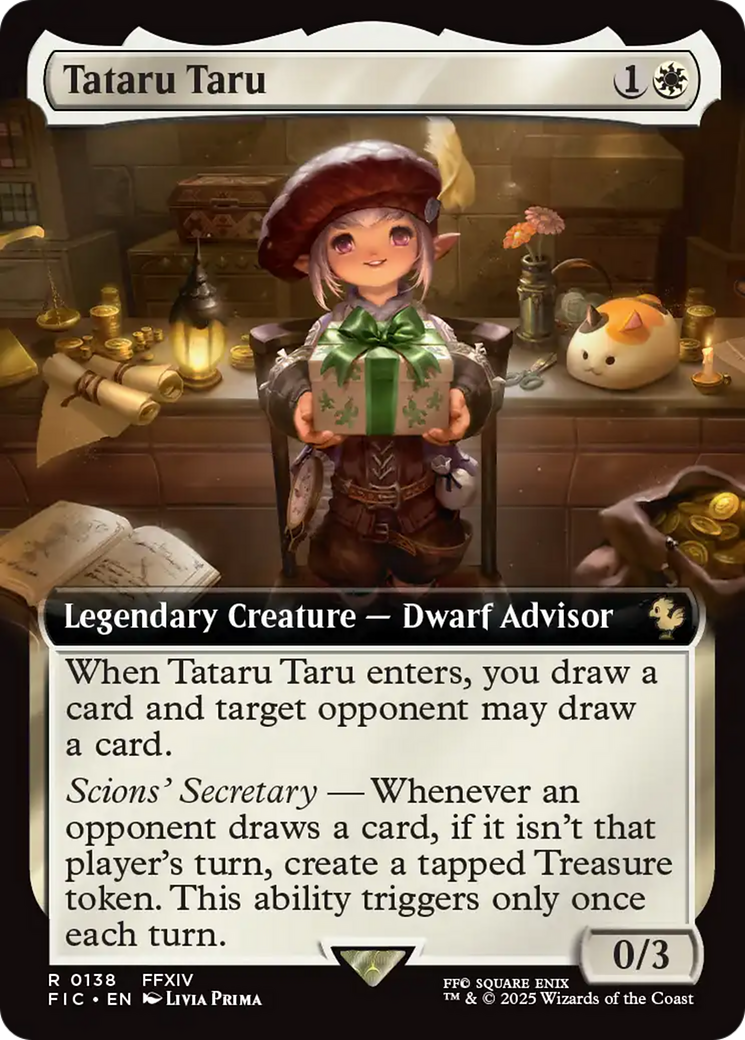Tataru Taru (Extended Art) [FINAL FANTASY Commander] | Jomio and Rueliete's Cards and Comics