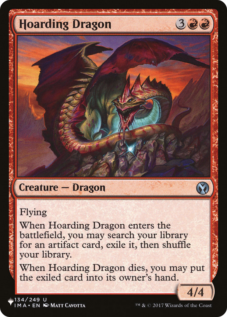 Hoarding Dragon [The List] | Jomio and Rueliete's Cards and Comics