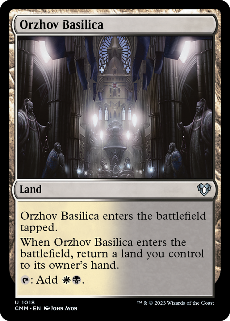 Orzhov Basilica [Commander Masters] | Jomio and Rueliete's Cards and Comics