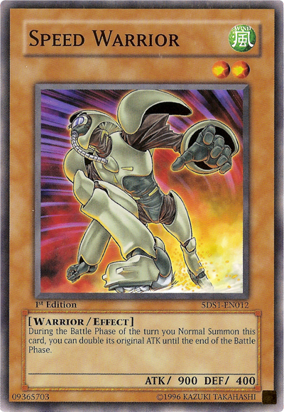 Speed Warrior [5DS1-EN012] Common | Jomio and Rueliete's Cards and Comics