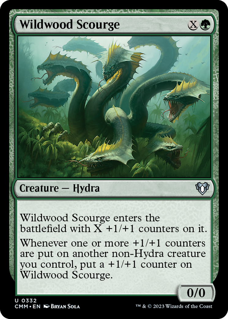 Wildwood Scourge [Commander Masters] | Jomio and Rueliete's Cards and Comics