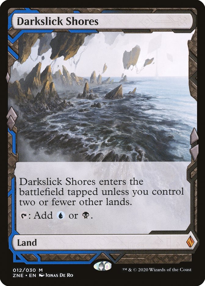 Darkslick Shores (Expeditions) [Zendikar Rising Expeditions] | Jomio and Rueliete's Cards and Comics