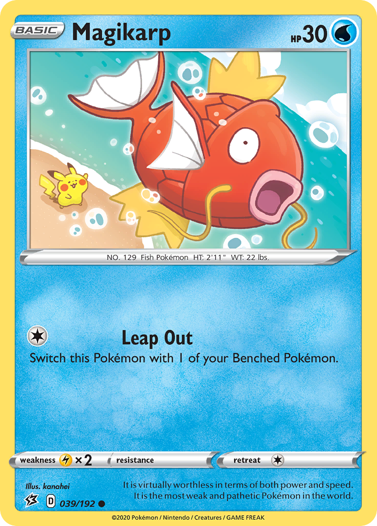 Magikarp (039/192) [Sword & Shield: Rebel Clash] | Jomio and Rueliete's Cards and Comics