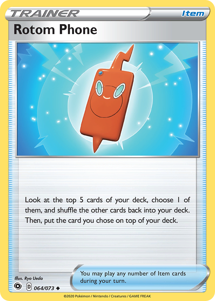 Rotom Phone (064/073) [Sword & Shield: Champion's Path] | Jomio and Rueliete's Cards and Comics