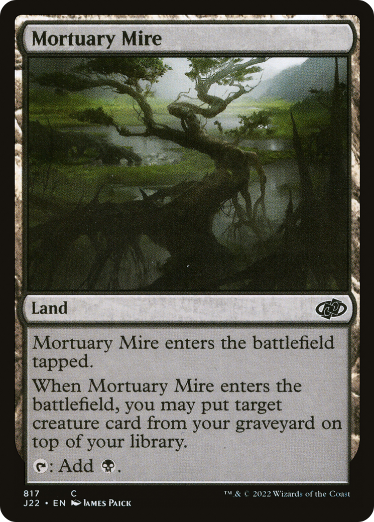 Mortuary Mire [Jumpstart 2022] | Jomio and Rueliete's Cards and Comics