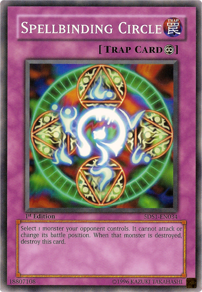 Spellbinding Circle [5DS1-EN034] Common | Jomio and Rueliete's Cards and Comics