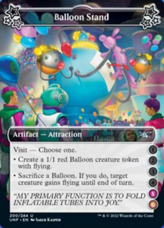 Balloon Stand (5-6) [Unfinity] | Jomio and Rueliete's Cards and Comics