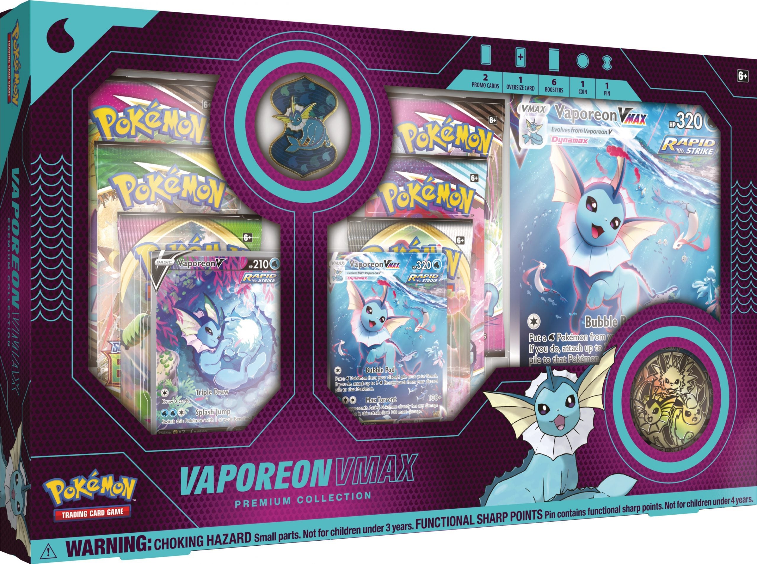Premium Collection (Vaporeon VMAX) | Jomio and Rueliete's Cards and Comics