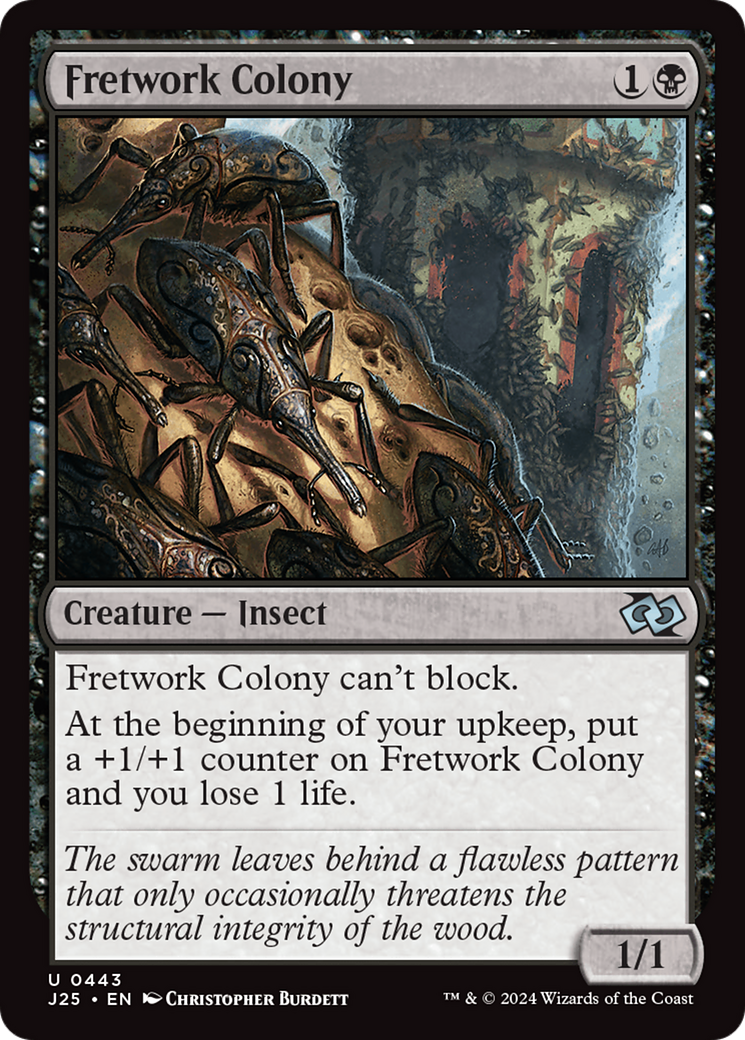 Fretwork Colony [Foundations Jumpstart] | Jomio and Rueliete's Cards and Comics