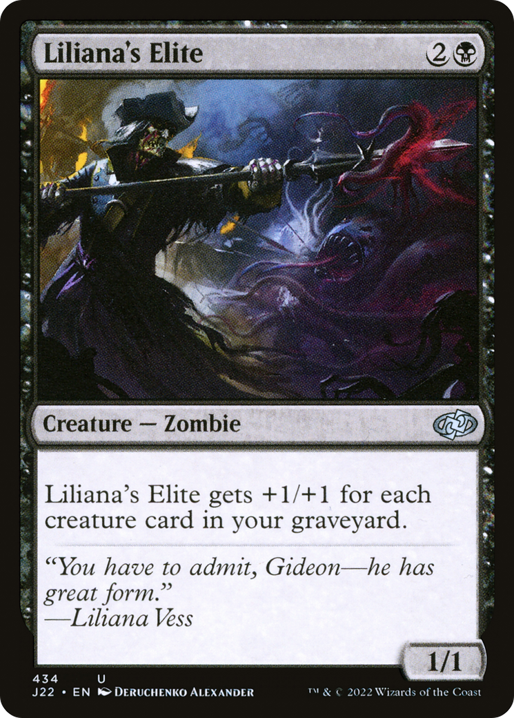 Liliana's Elite [Jumpstart 2022] | Jomio and Rueliete's Cards and Comics