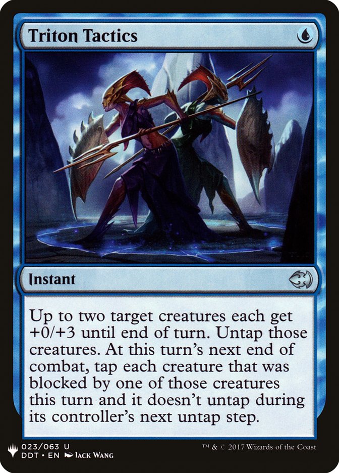 Triton Tactics [Mystery Booster] | Jomio and Rueliete's Cards and Comics
