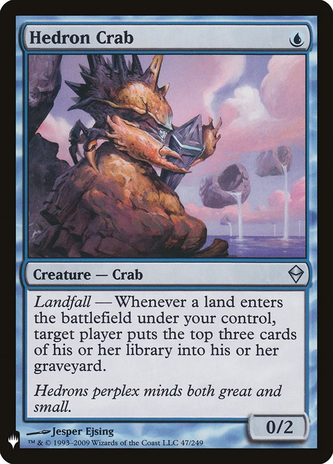 Hedron Crab [Mystery Booster] | Jomio and Rueliete's Cards and Comics