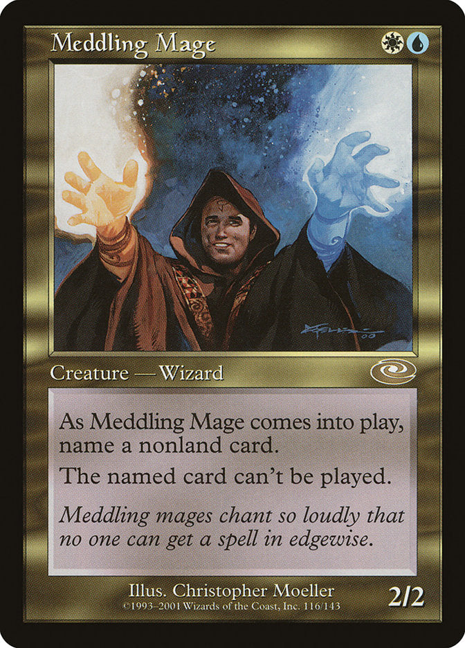 Meddling Mage [Planeshift] | Jomio and Rueliete's Cards and Comics