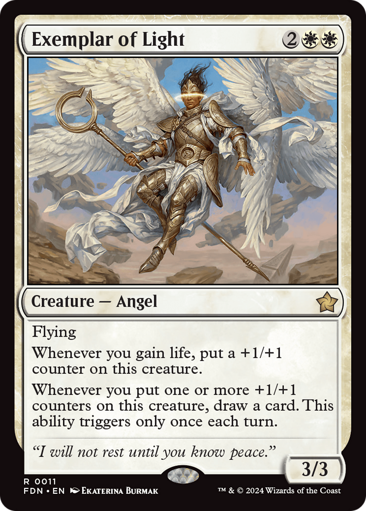 Exemplar of Light [Foundations] | Jomio and Rueliete's Cards and Comics