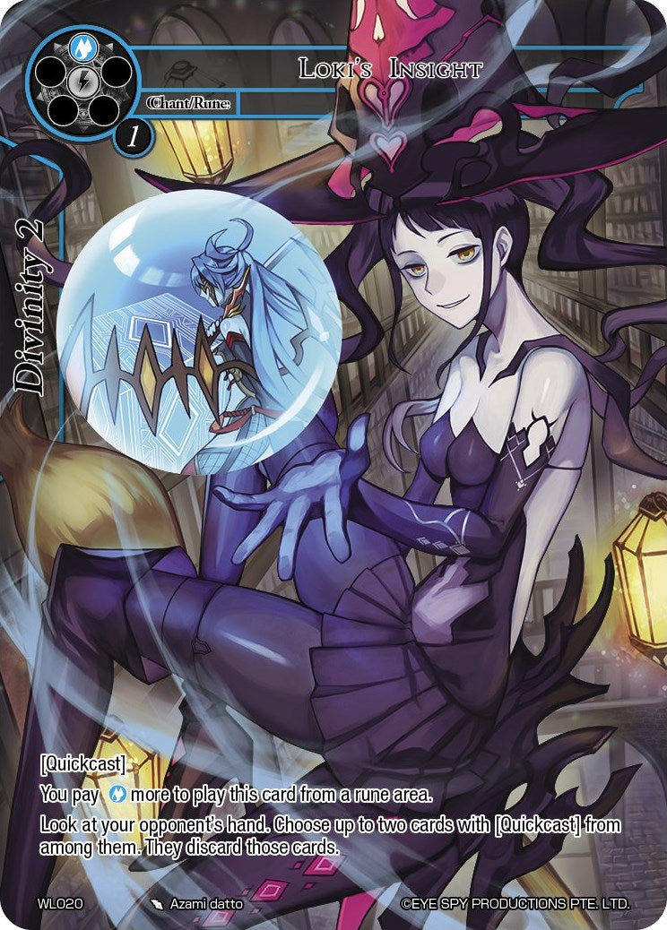 Loki's Insight (WL020) [Promo Cards] | Jomio and Rueliete's Cards and Comics