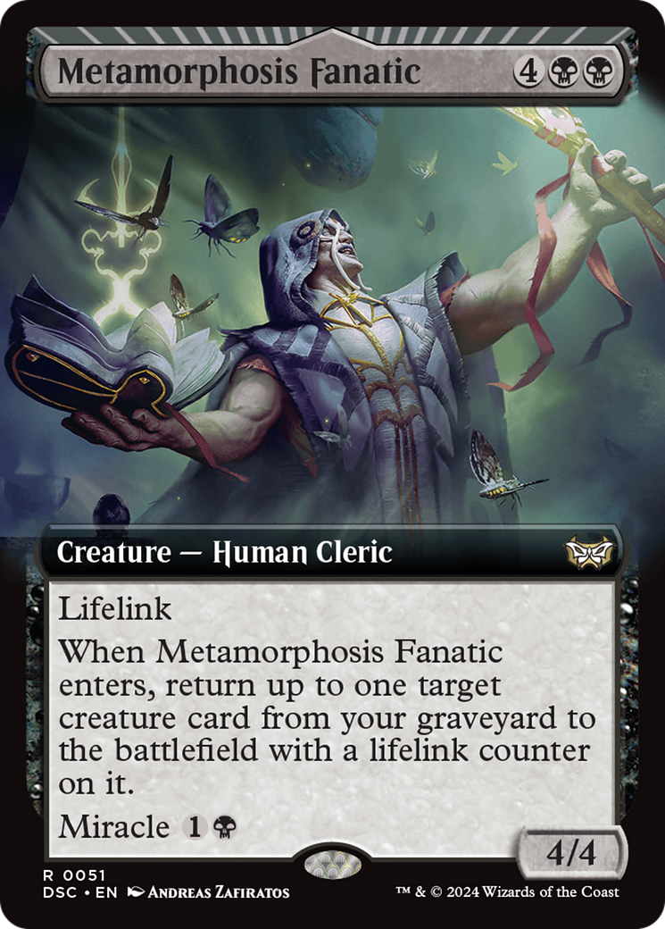 Metamorphosis Fanatic (Extended Art) [Duskmourn: House of Horror Commander] | Jomio and Rueliete's Cards and Comics