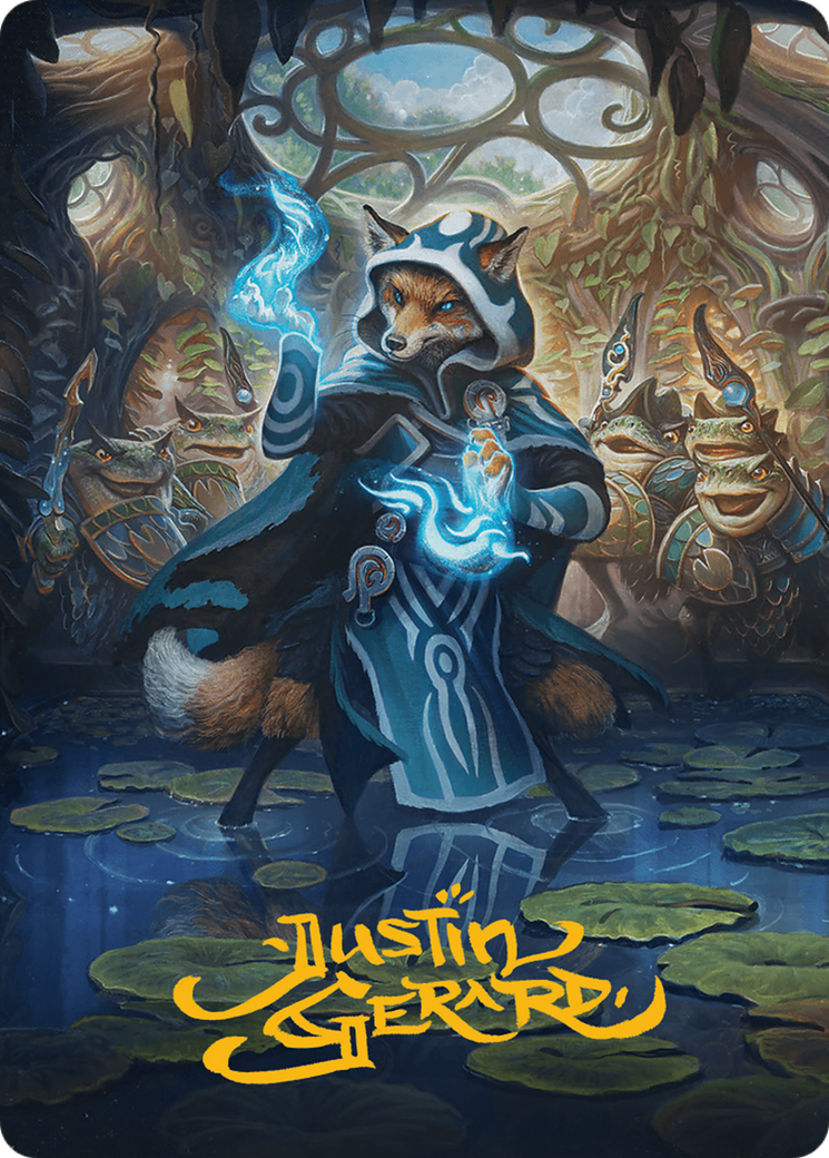 Jace, the Mind Sculptor Art Card (Gold-Stamped Signature) [Bloomburrow Art Series] | Jomio and Rueliete's Cards and Comics