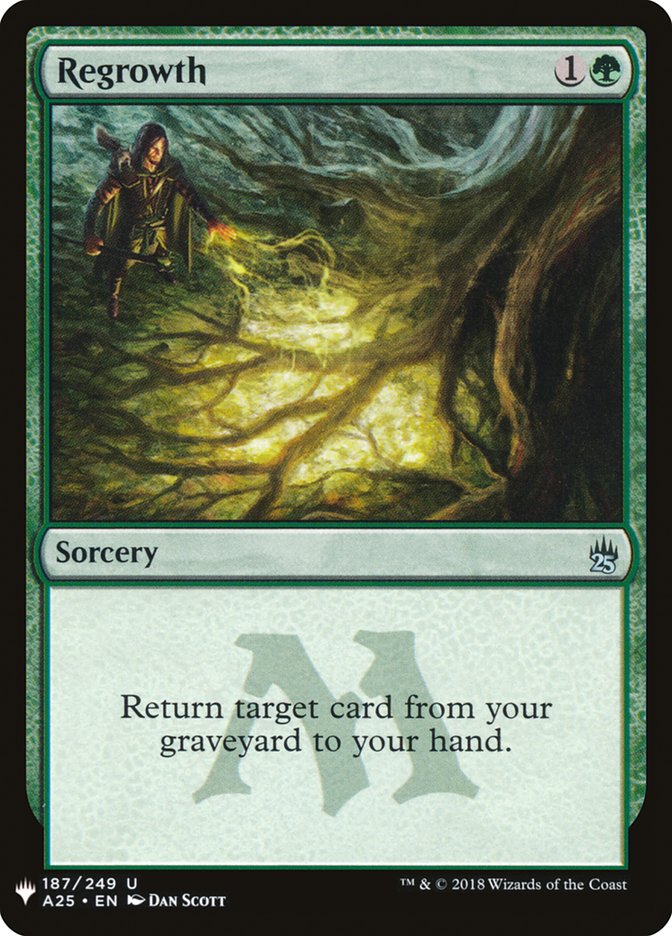 Regrowth [Mystery Booster] | Jomio and Rueliete's Cards and Comics