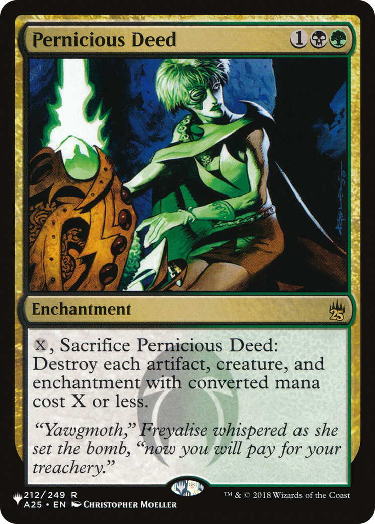 Pernicious Deed [The List] | Jomio and Rueliete's Cards and Comics