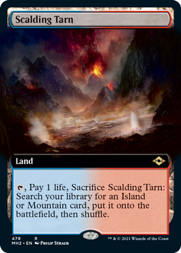 Scalding Tarn (Extended Art) [Modern Horizons 2] | Jomio and Rueliete's Cards and Comics