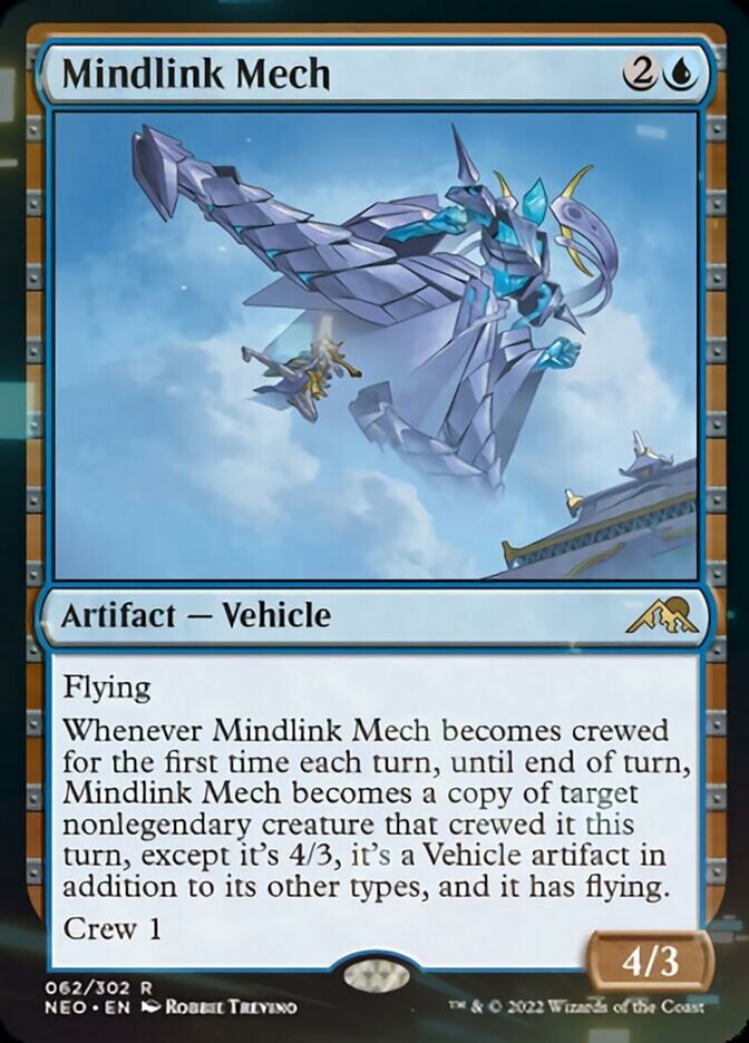 Mindlink Mech [Kamigawa: Neon Dynasty] | Jomio and Rueliete's Cards and Comics