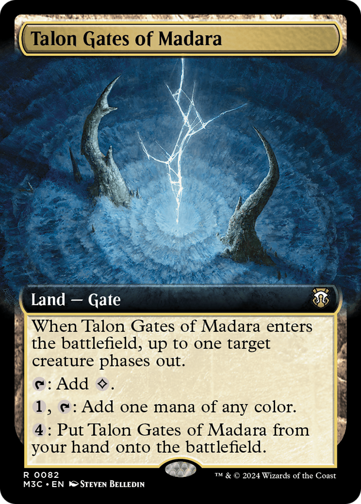Talon Gates of Madara (Extended Art) (Ripple Foil) [Modern Horizons 3 Commander] | Jomio and Rueliete's Cards and Comics