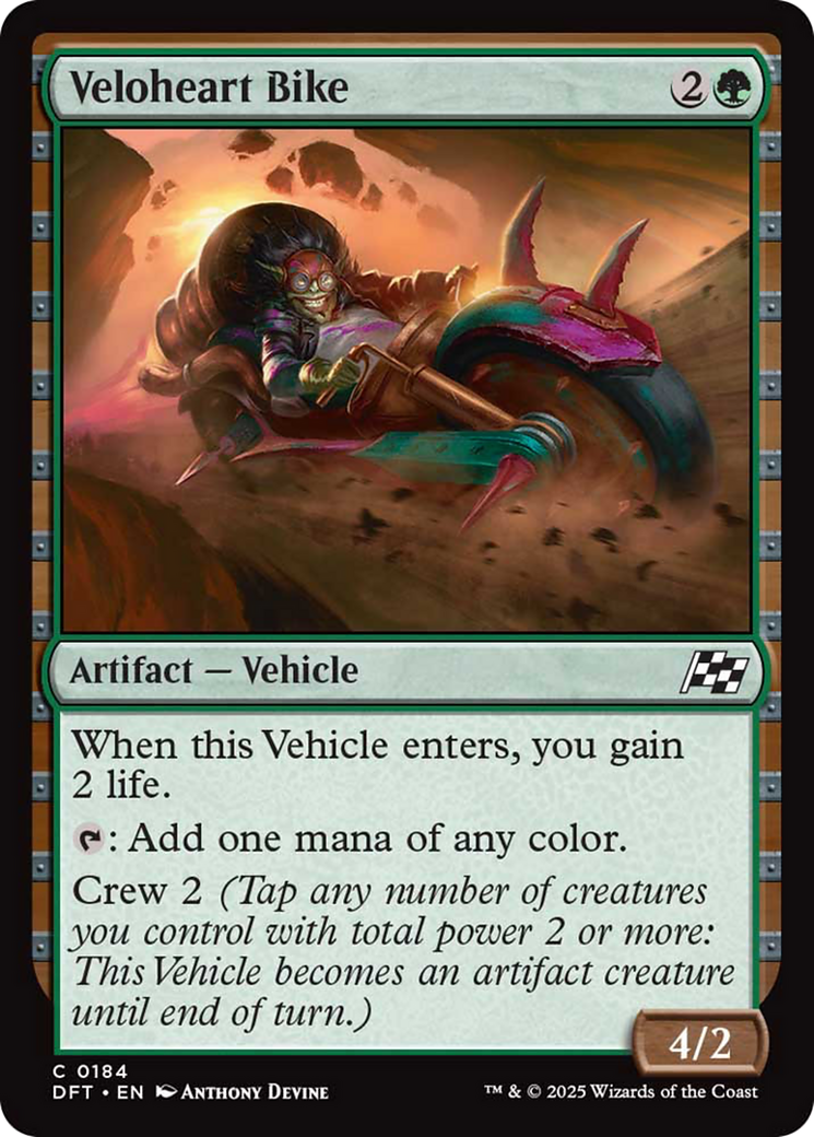 Veloheart Bike [Aetherdrift] | Jomio and Rueliete's Cards and Comics