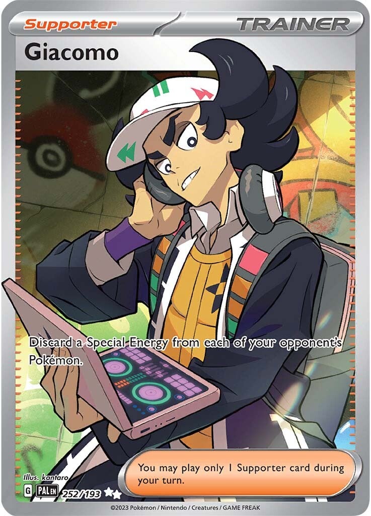 Giacomo (252/193) [Scarlet & Violet: Paldea Evolved] | Jomio and Rueliete's Cards and Comics