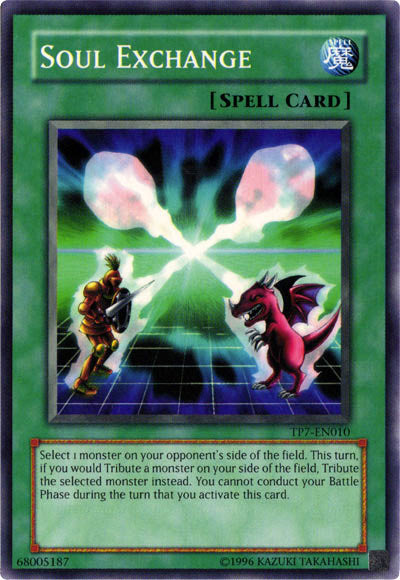Soul Exchange [TP7-EN010] Rare | Jomio and Rueliete's Cards and Comics