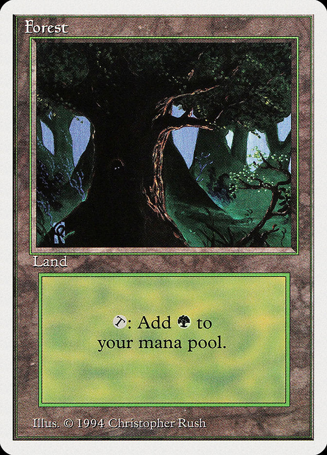 Forest (306) [Summer Magic / Edgar] | Jomio and Rueliete's Cards and Comics