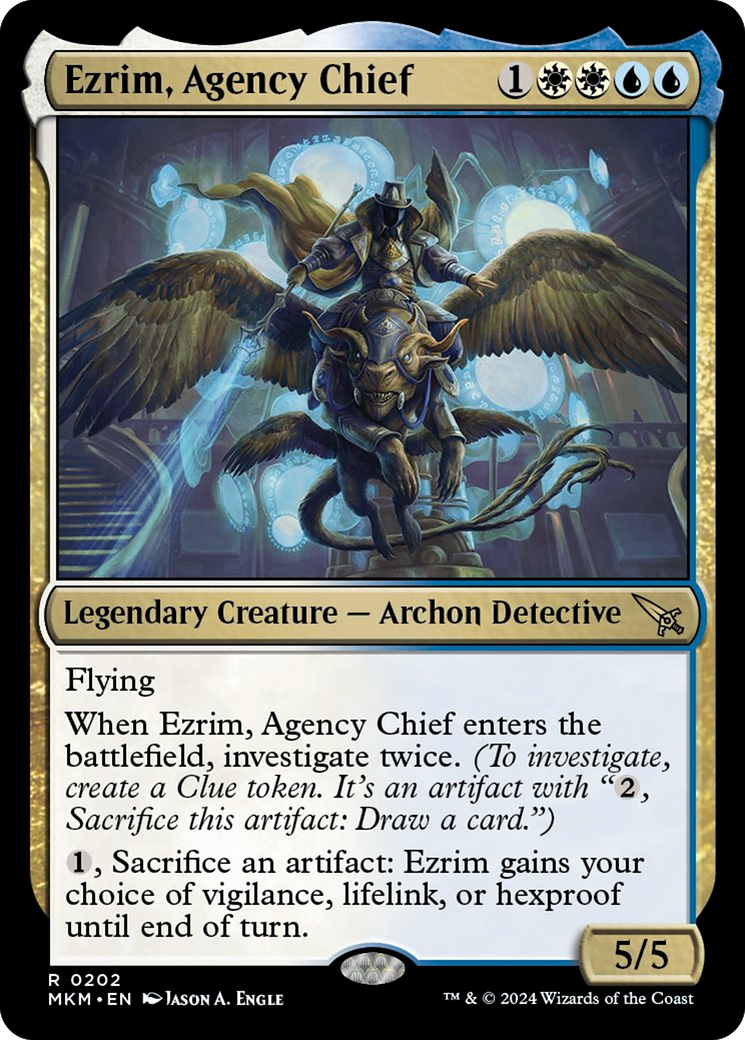 Ezrim, Agency Chief [Murders at Karlov Manor] | Jomio and Rueliete's Cards and Comics
