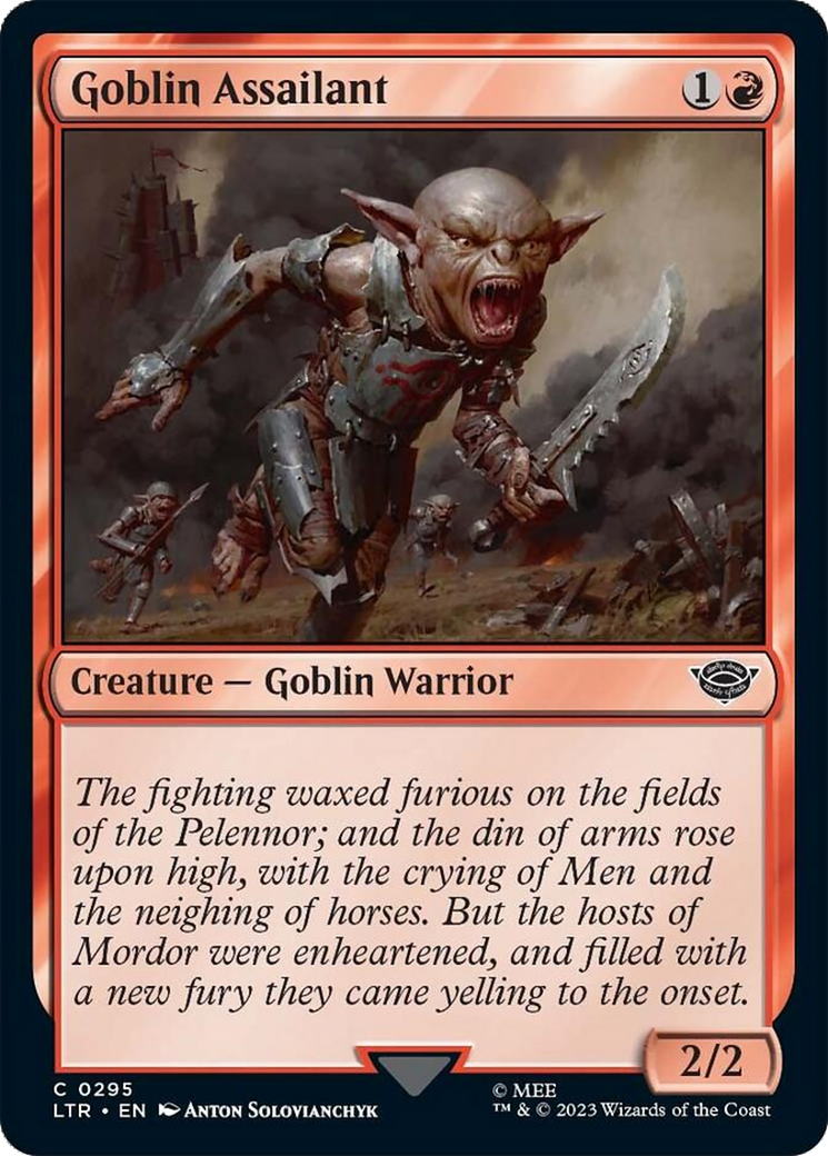Goblin Assailant [The Lord of the Rings: Tales of Middle-Earth] | Jomio and Rueliete's Cards and Comics