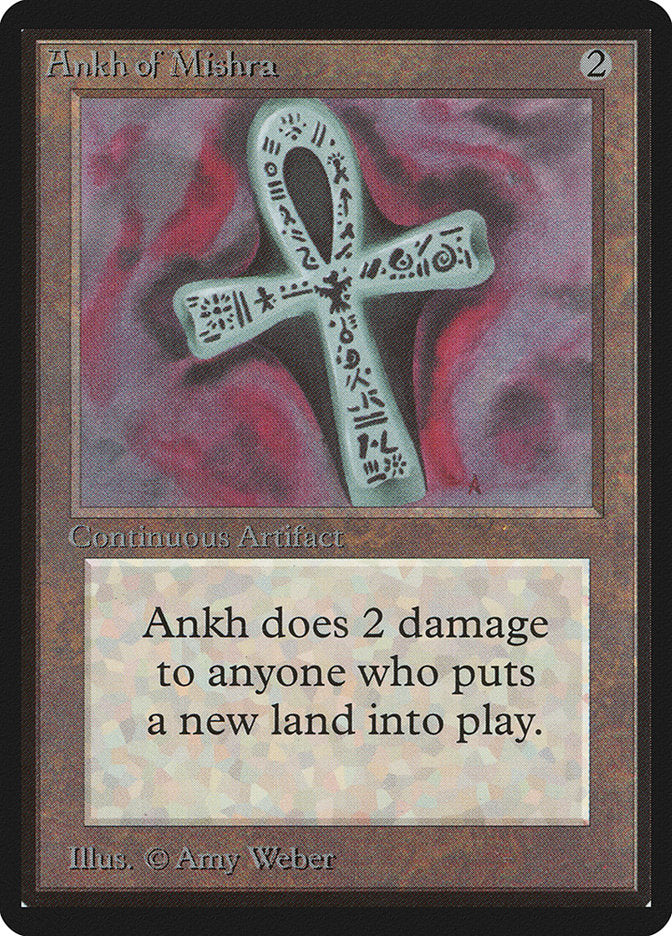 Ankh of Mishra [Beta Edition] | Jomio and Rueliete's Cards and Comics