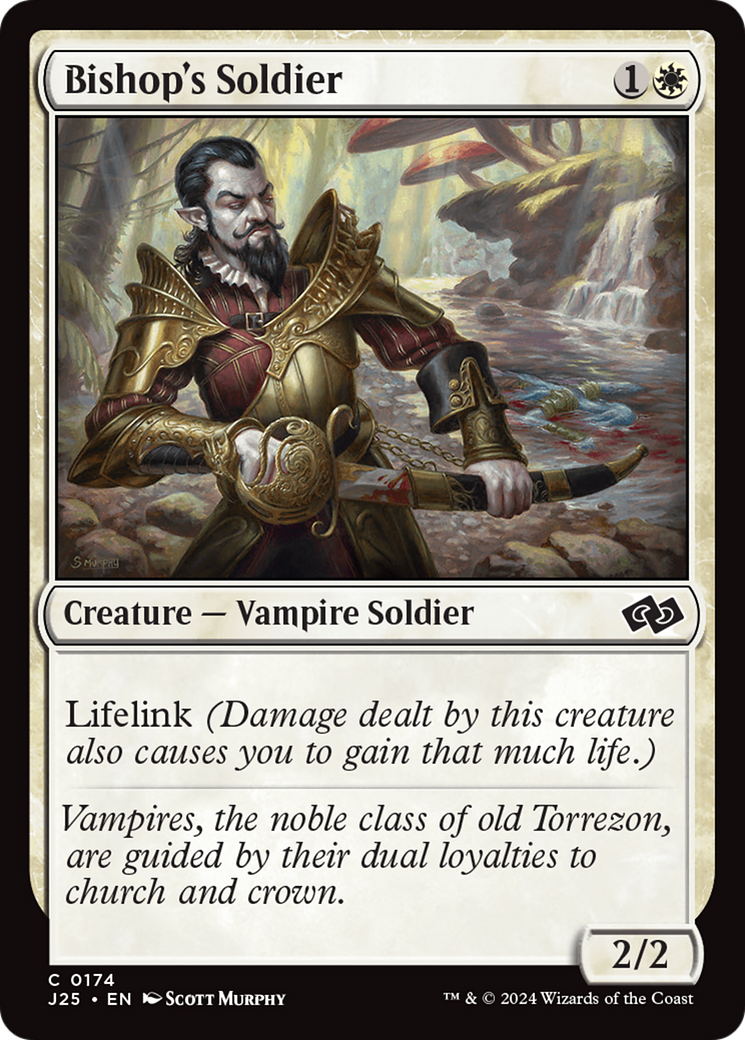 Bishop's Soldier [Foundations Jumpstart] | Jomio and Rueliete's Cards and Comics