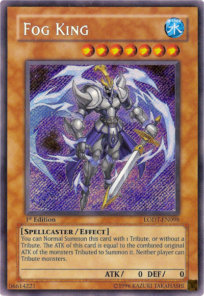 Fog King [LODT-EN098] Secret Rare | Jomio and Rueliete's Cards and Comics