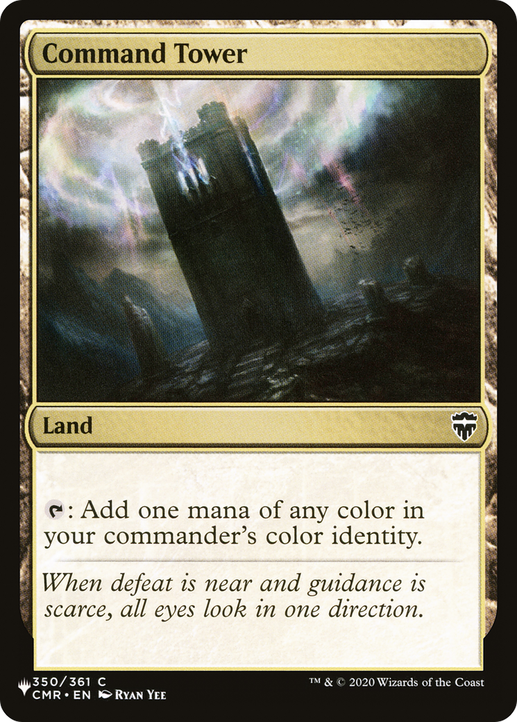 Command Tower (CMR) [The List] | Jomio and Rueliete's Cards and Comics