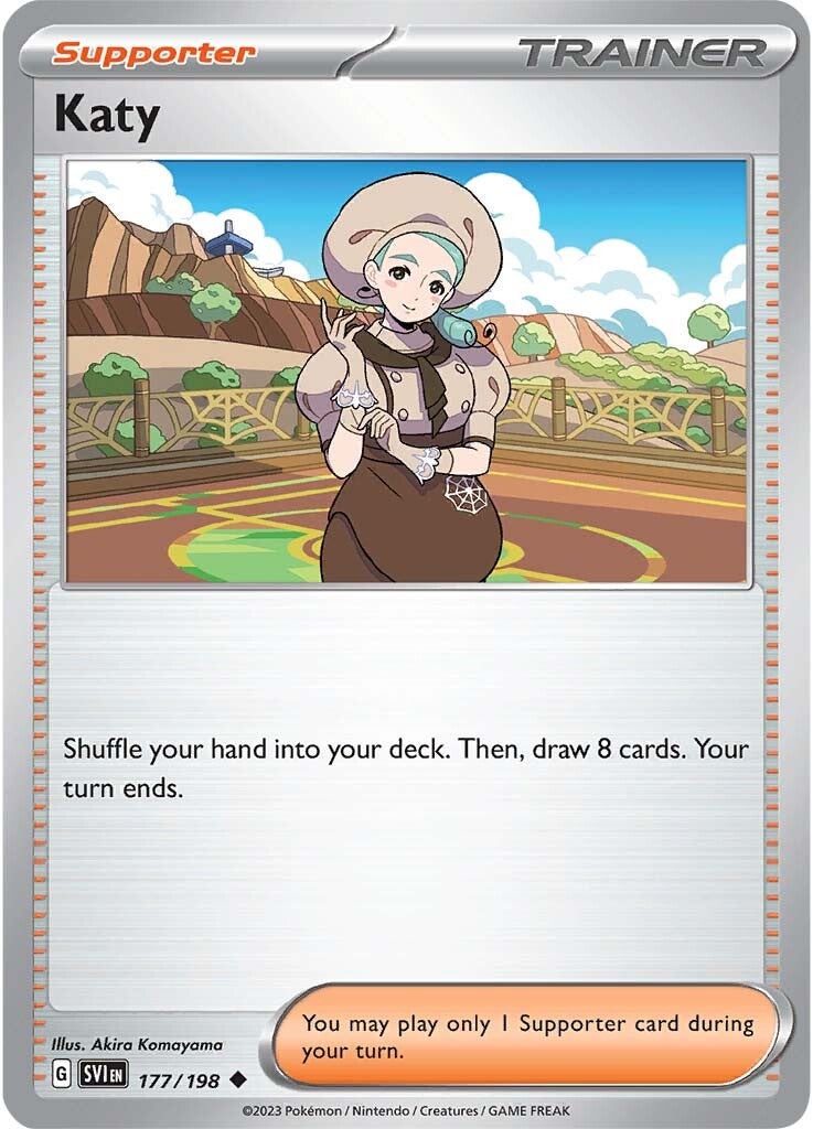Katy (177/198) [Scarlet & Violet: Base Set] | Jomio and Rueliete's Cards and Comics