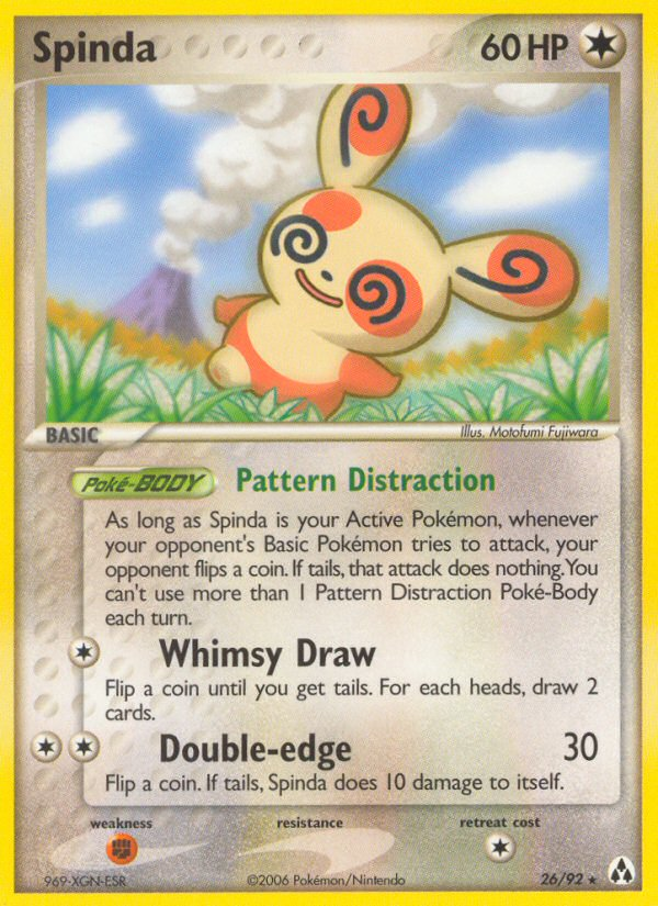 Spinda (26/92) [EX: Legend Maker] | Jomio and Rueliete's Cards and Comics